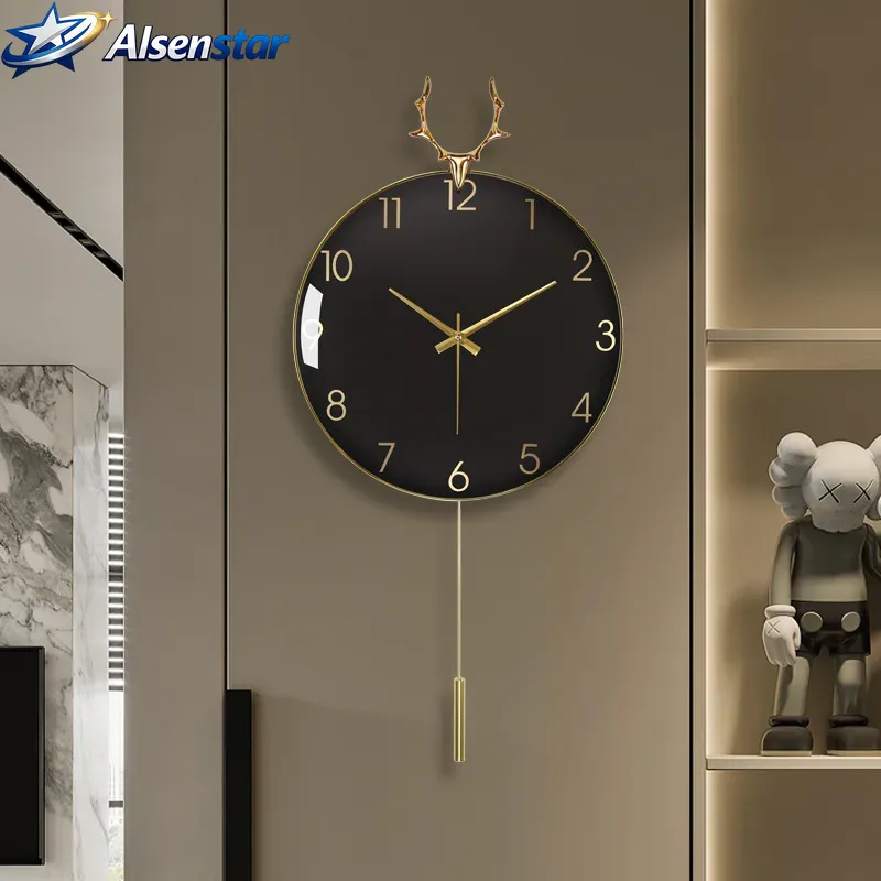 Luxury Watch Wall Clock - 북유럽 스타일 고급 벽시계, 스윙 시계,