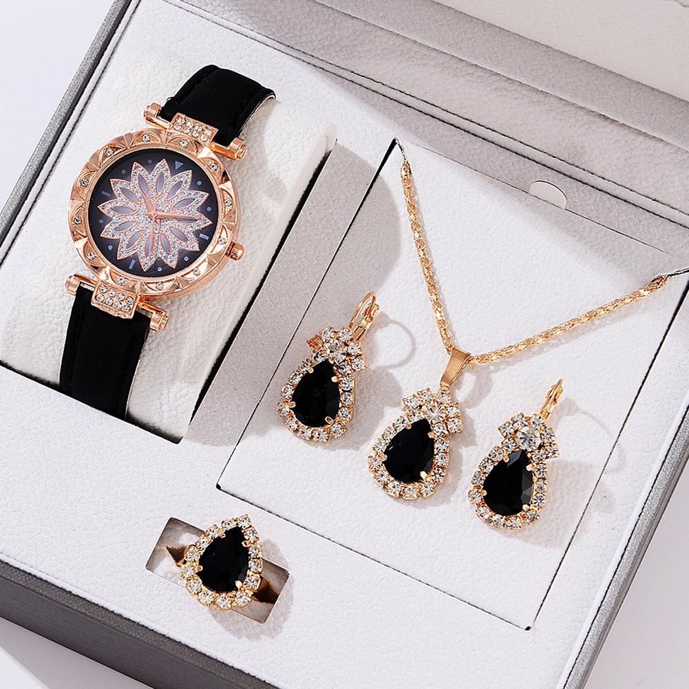 Luxury Watch Lady - 여성용 쿼츠 시계 고급 여성 반지