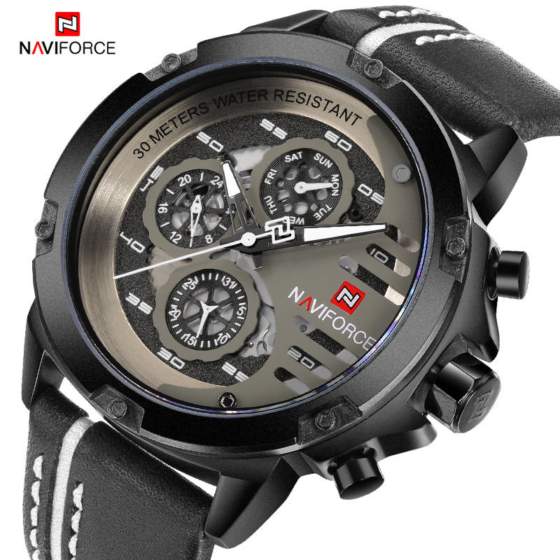 Field Watch Military - NAVIFORCE-새로운 크리에이티브 스포츠 밀리터리 비즈니스 시계