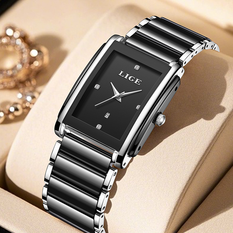 Luxury Watch Holder - LIGE 새로운 럭셔리 여성 시계 우아한