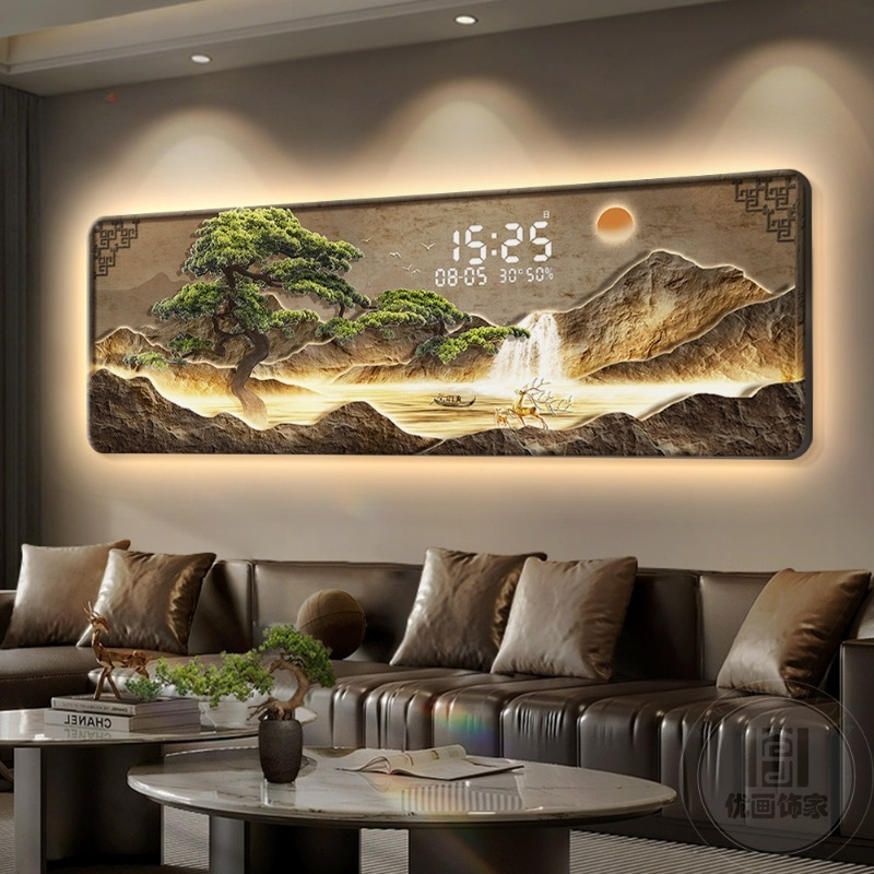 Luxury Watch Wall Clock - 대형 고급 시계 벽걸이 디지털 인테리어