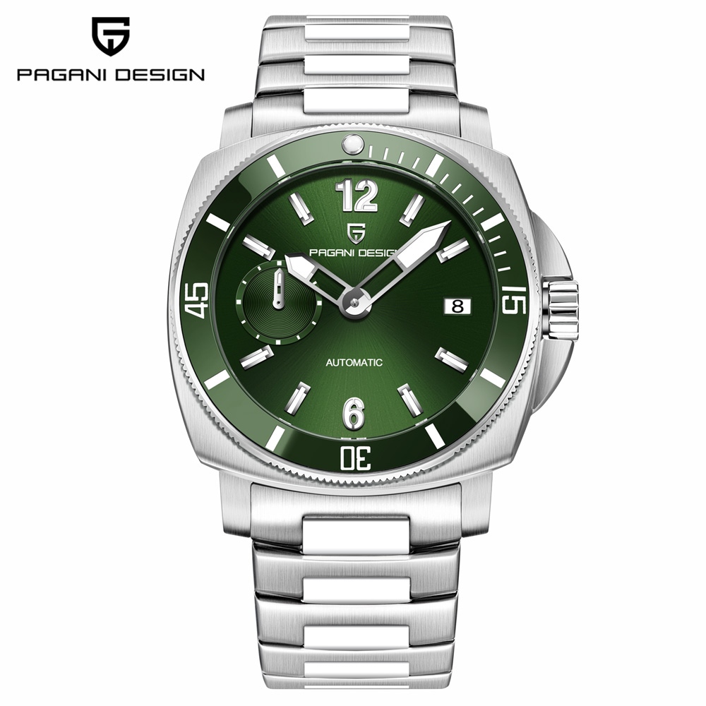 Luxury Watch Green Dial - PAGANI DESIGN 남성용 시계 럭셔리 그라데이션