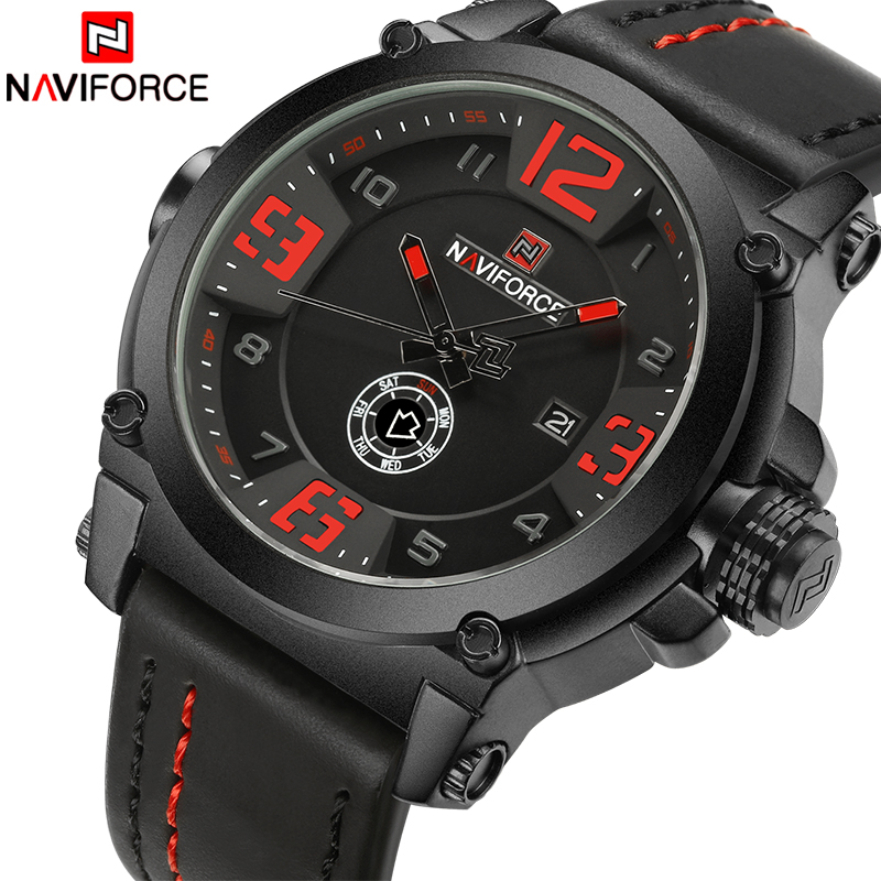 Field Watch Military - 탑 브랜드 럭셔리 NAVIFORCE 남자 스포츠