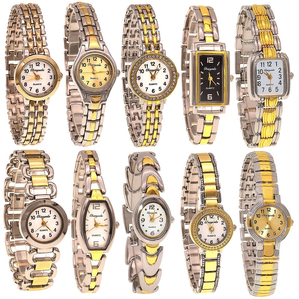 Luxury Watch For Girls - 10개/세트, 믹스 벌크 고급 여성용 시계,