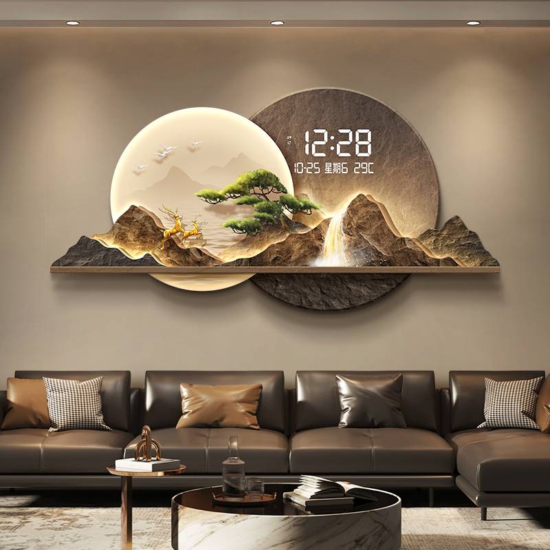 Luxury Watch Wall Clock - 북유럽 모던 벽시계 디지털 럭셔리 대형