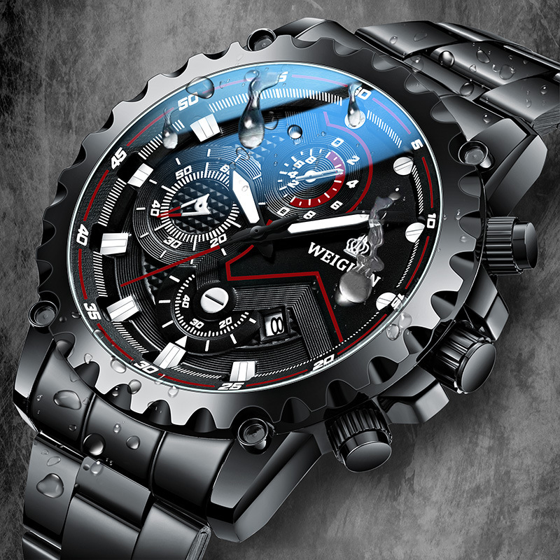 Luxury Watch Under 20000 - 남자 시계 블랙 전사 정통 유행