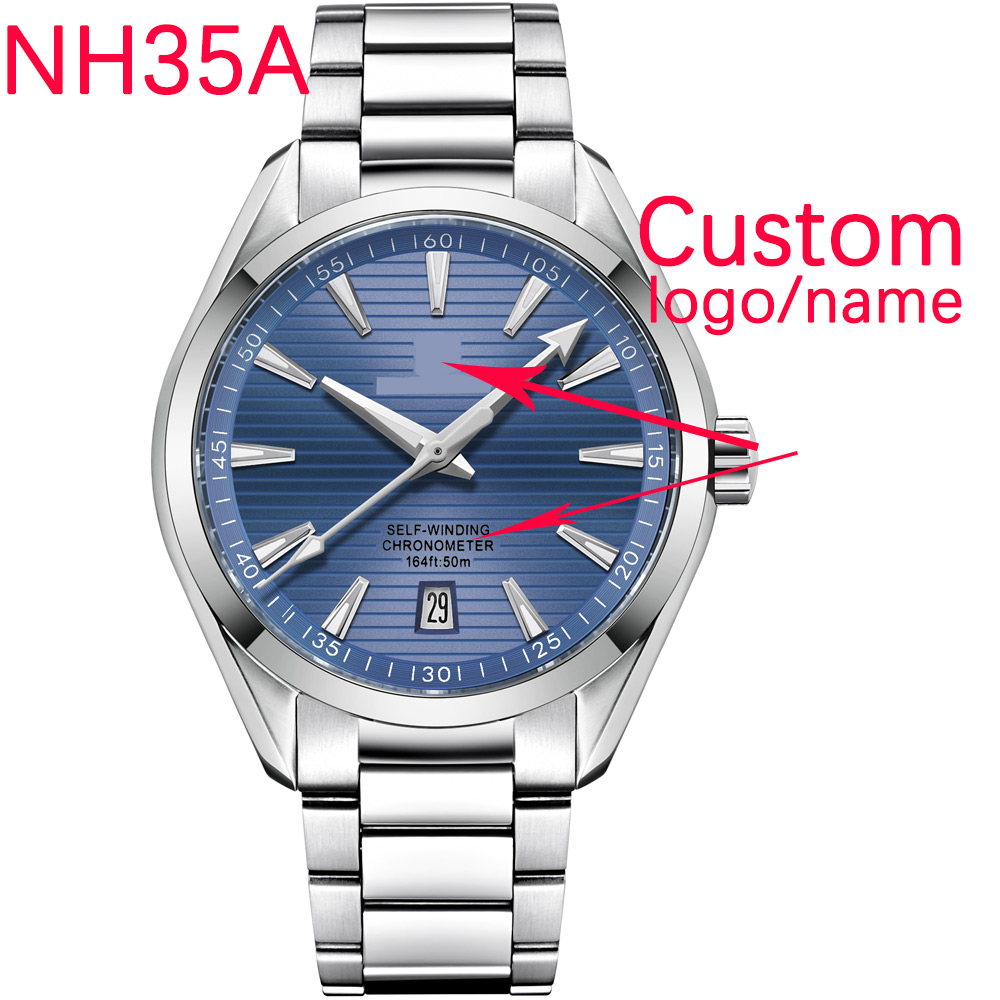 Luxury Watch News - 럭셔리 NH35 무브먼트 커스텀 로고 41mm