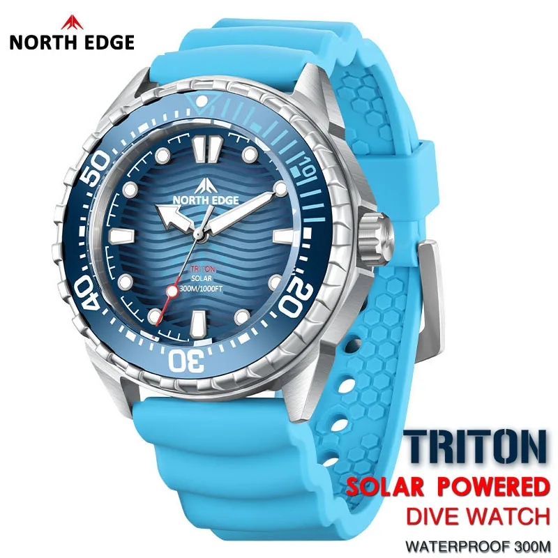 Luxury Watch Wallpaper - NORTH EDGE 2025 뉴 트라이톤 솔라