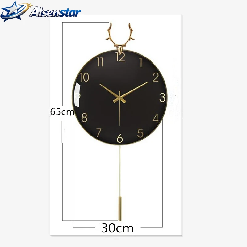 북유럽 스타일 고급 벽시계, 스윙 시계, 미니멀리스트  - Luxury Watch Wall Clock 리뷰 및 가격