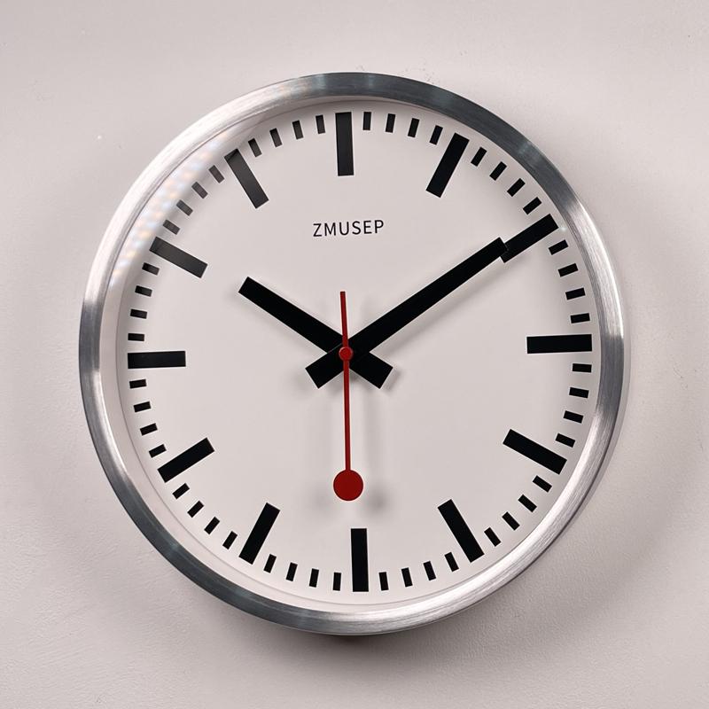 12인치 모던 심플 럭셔리 메탈 오피스 벽시계 창의적인 - Luxury Watch Wall Clock 리뷰 및 가격