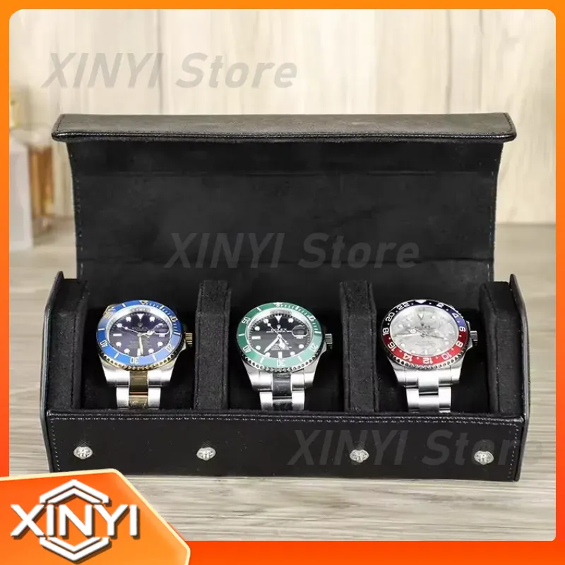 수제 천연 가죽 남성용 시계 보관함 휴대용 보관 케이스 - Luxury Watch Alternatives 리뷰 및 가격