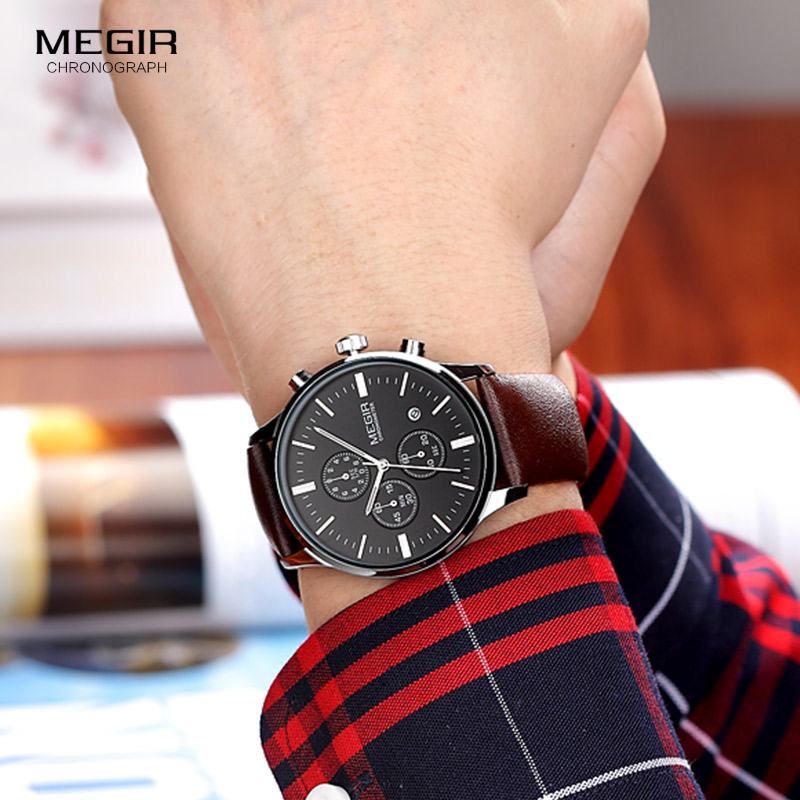 Megirl-남성 쿼츠 시계, 빛나는 방수 스포츠 시계 - Luxury Watch Green Dial 리뷰 및 가격