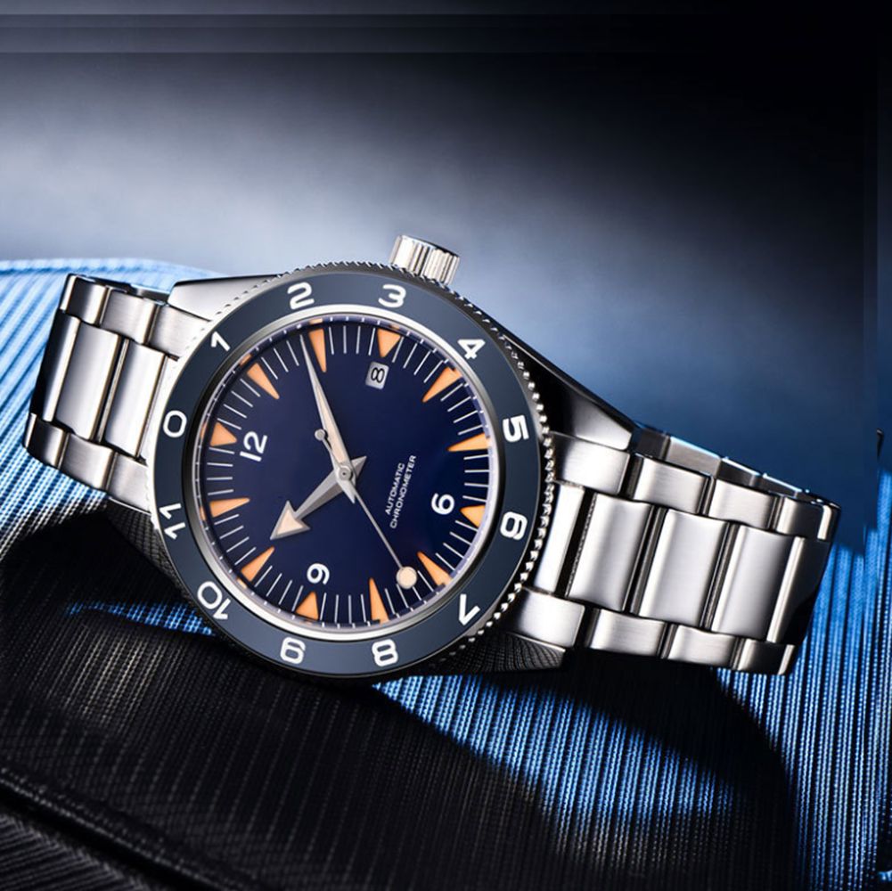 사용자 정의 로고 NH35 무브먼트 시계 10bars  - Luxury Watch News 리뷰 및 가격