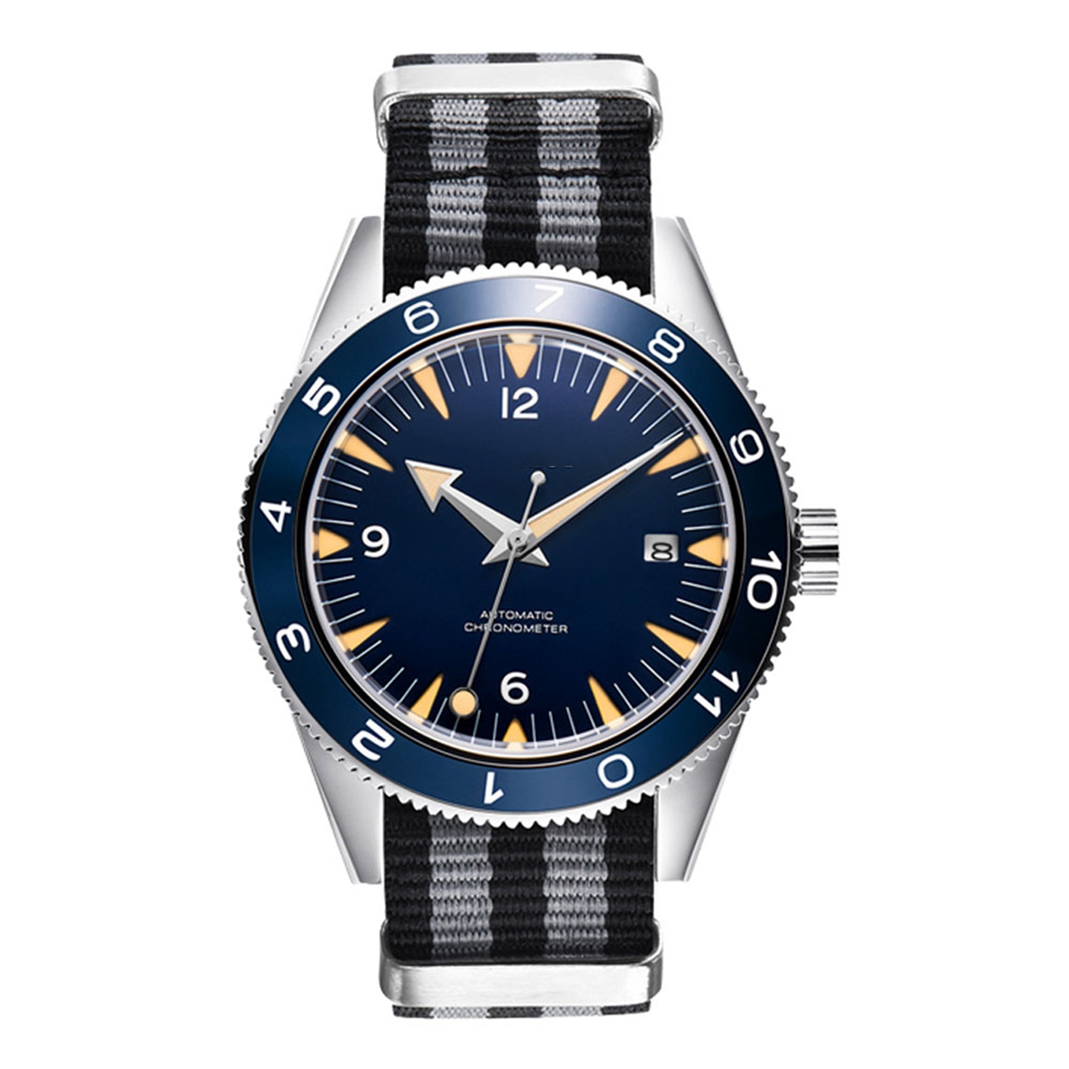 사용자 정의 로고 NH35 무브먼트 시계 10bars  - Luxury Watch News 리뷰 및 가격
