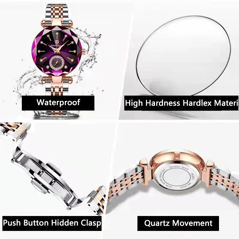 POEDAGAR 럭셔리 브랜드 숙녀 시계 여성을위한 방 - Luxury Watch For Girls 리뷰 및 가격