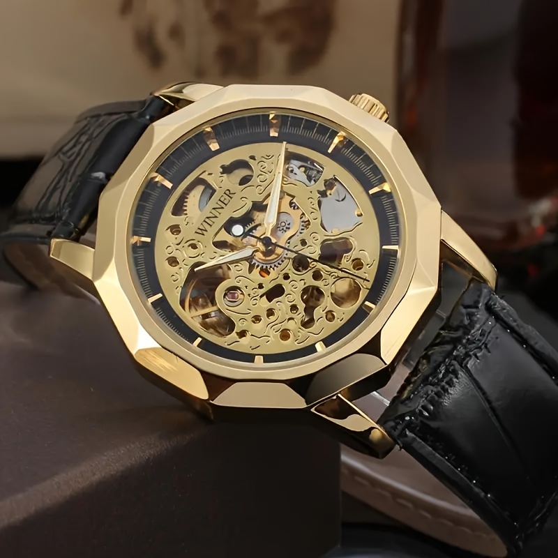 최고급 명품 남성용 기계식 시계, 스켈레톤 디자인, 가 - Luxury Watch Class 리뷰 및 가격