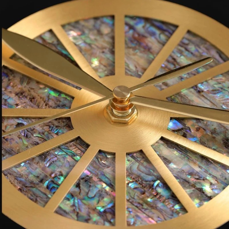 합금 조개 벽시계 침묵 현대 럭셔리 거실 장식 벽 시계 - Luxury Watch Wall Clock 리뷰 및 가격