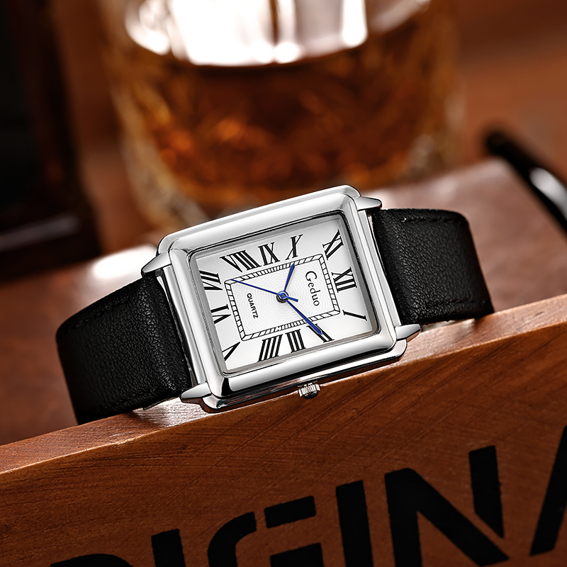 새로운 패션 럭셔리 디자이너 직사각형 다이얼 쿼츠 시계 - Luxury Watch Wallpaper 리뷰 및 가격