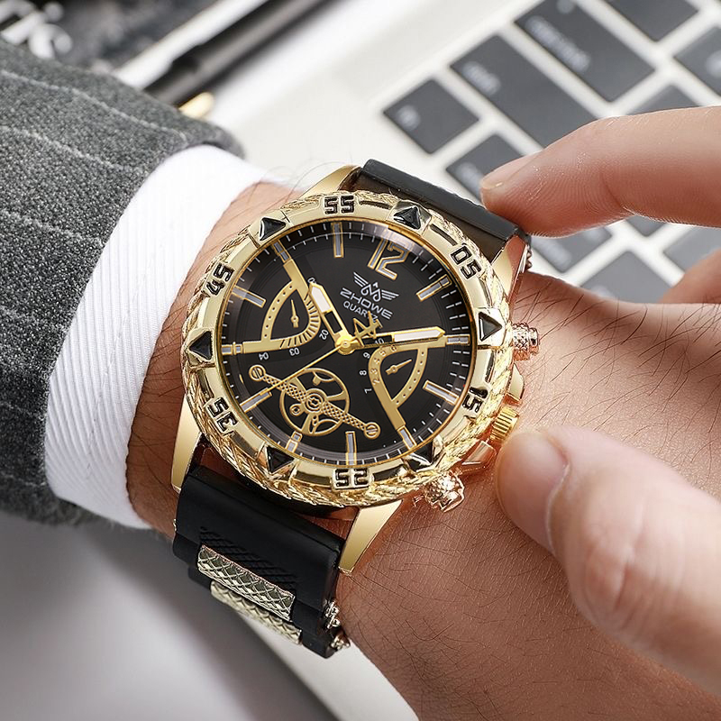 4PCS 패션 아랍어 다이얼 남성 비즈니스 쿼츠 시계  - Luxury Watch Under 20000 리뷰 및 가격