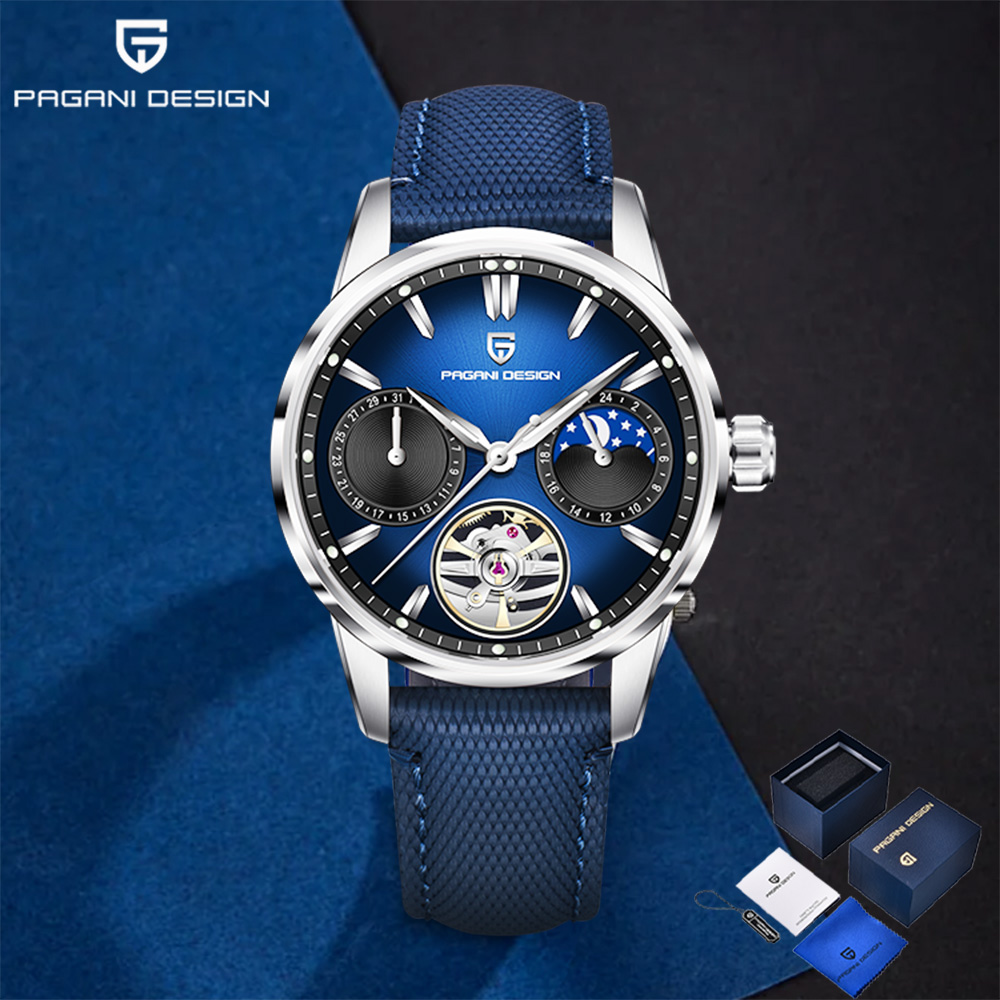 2025 파가니 디자인 투르비용 럭셔리 남성 시계 선물 - Luxury Watch Moon Phase 리뷰 및 가격