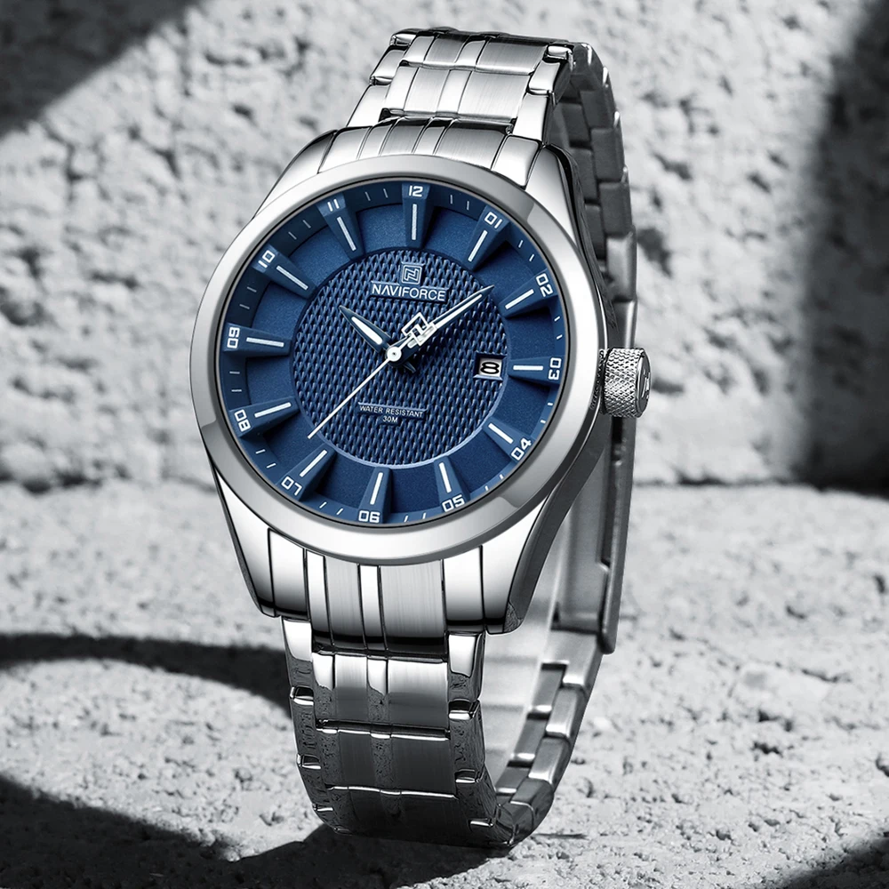 NAVIFORCE 브랜드 비즈니스 럭셔리 남자 시계,  - Field Watch Military 리뷰 및 가격