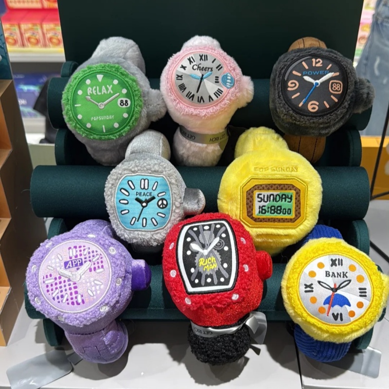 【재고 있음】정품 팝 선데이 릴렉스 플러시 워치 블라인 - Luxury Watch Holder 리뷰 및 가격