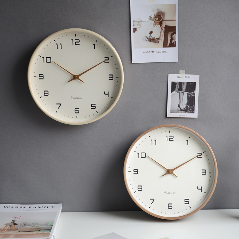 북유럽 단단한 나무 벽시계 거실 가정용 시계 장식 침묵 - Luxury Watch Wall Clock 리뷰 및 가격