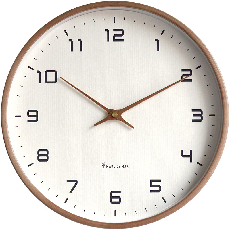 북유럽 단단한 나무 벽시계 거실 가정용 시계 장식 침묵 - Luxury Watch Wall Clock 리뷰 및 가격