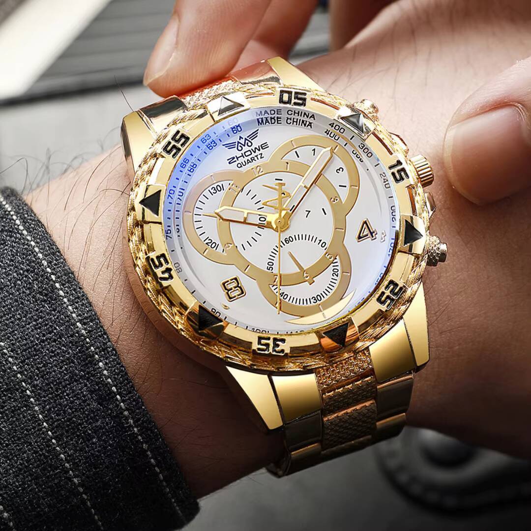 남성용 비즈니스 쿼츠 시계, 스테인레스 스틸 밴드, 패 - Luxury Watch Under 20000 리뷰 및 가격
