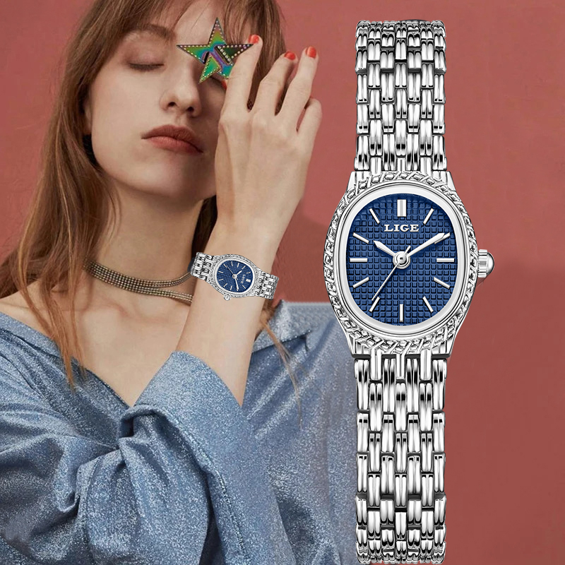 LIGE 패션 럭셔리 쿼츠 여성 시계 우아한 클래식 심 - Luxury Watch Lady 리뷰 및 가격