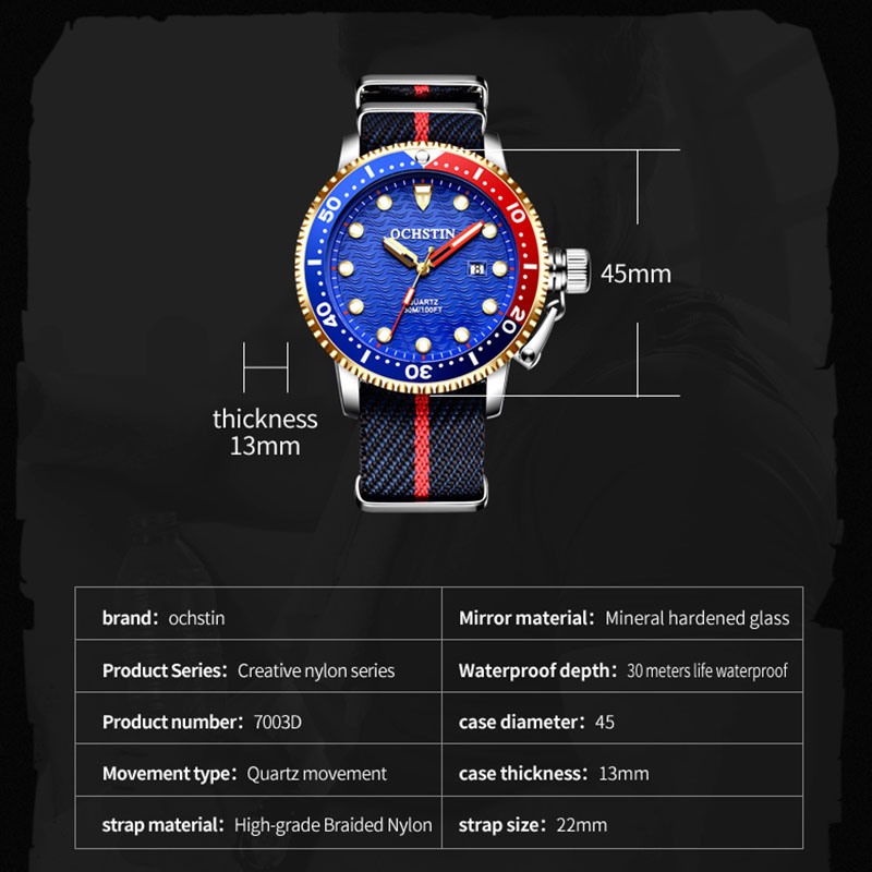 2025 신형 남성 다이빙 시계 OCHSTIN 브랜드  - Luxury Watch Class 리뷰 및 가격