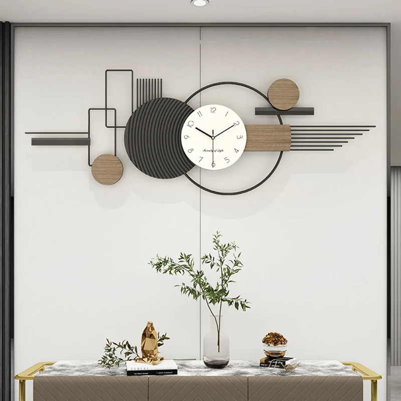 대형 모던 미니멀리스트 벽시계 고급 무소음 쿼츠 시계, - Luxury Watch House 리뷰 및 가격