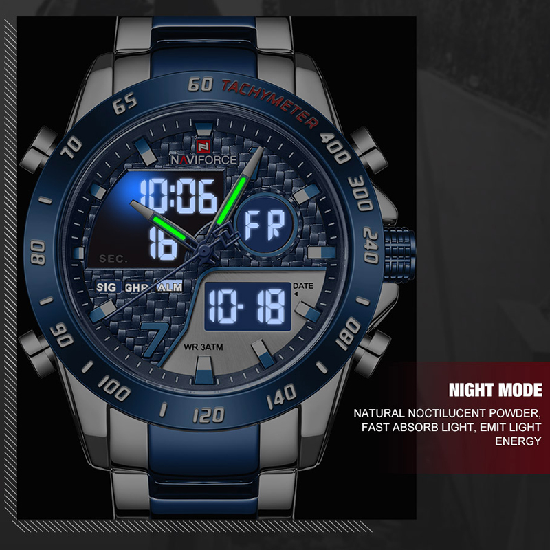 NAVIFORCE-럭셔리 브랜드 남성용 손목 시계, 밀 - Field Watch Military 리뷰 및 가격