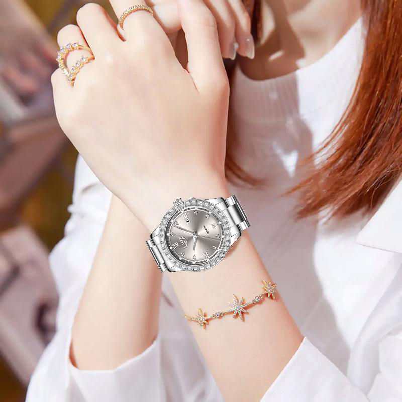 LIGE 쿼츠 손목시계 2026 고급 여성용 시계 야광 - Luxury Watch News 리뷰 및 가격