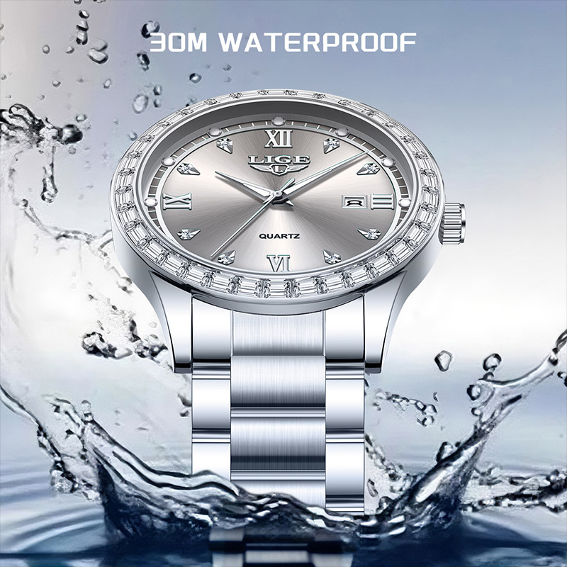 LIGE 쿼츠 손목시계 2026 고급 여성용 시계 야광 - Luxury Watch News 리뷰 및 가격