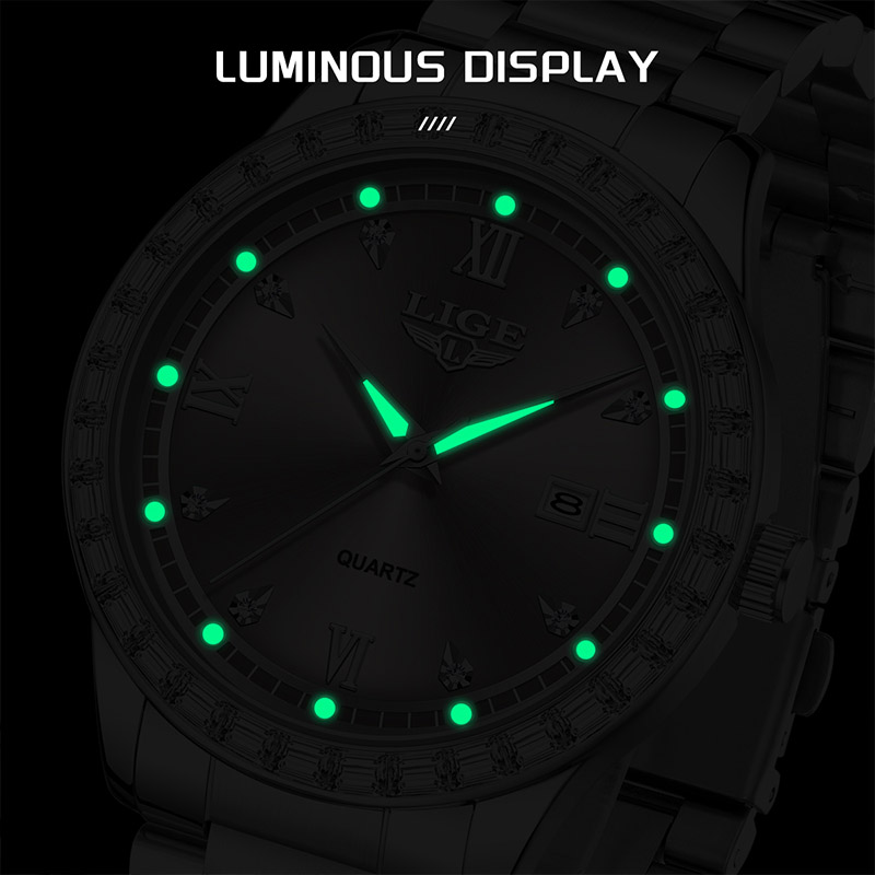 LIGE 쿼츠 손목시계 2026 고급 여성용 시계 야광 - Luxury Watch News 리뷰 및 가격
