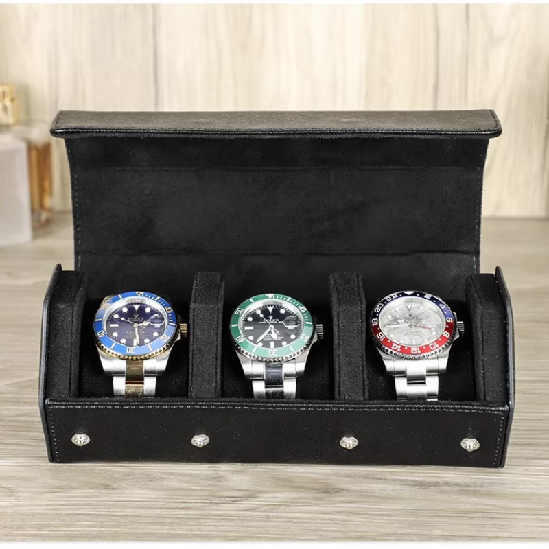 수제 정품 가죽 시계 보관함, 남성용 휴대용 보관 케이 - Luxury Watch Alternatives 리뷰 및 가격