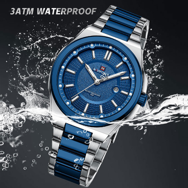 NAVIFORCE 남성용 쿼츠 시계 비즈니스 패션 30 - Field Watch Military 리뷰 및 가격