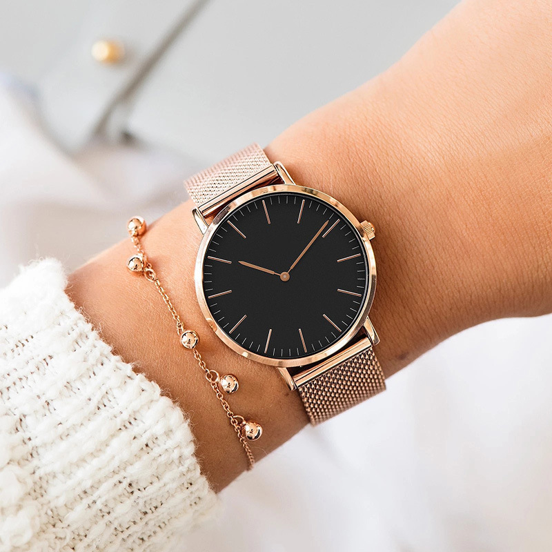 탑 브랜드 럭셔리 시계 여성 패션 스테인레스 스틸 메쉬 - Luxury Watch Ladies 리뷰 및 가격