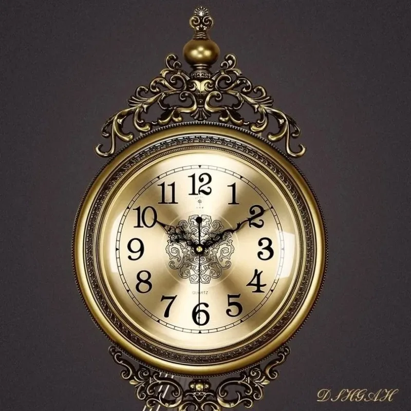 대형 럭셔리 골드 벽시계 거실 침묵 크리 에이 티브 스 - Luxury Watch Wall Clock 리뷰 및 가격