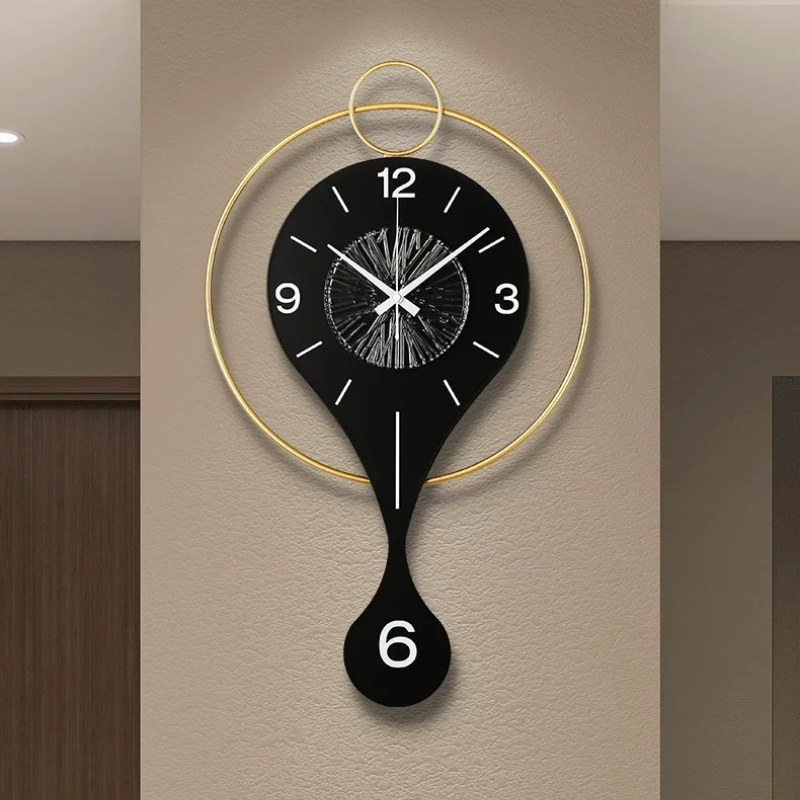럭셔리 원형 스윙 벽시계, 독창적인 거실 디지털 시계, - Luxury Watch Wall Clock 리뷰 및 가격