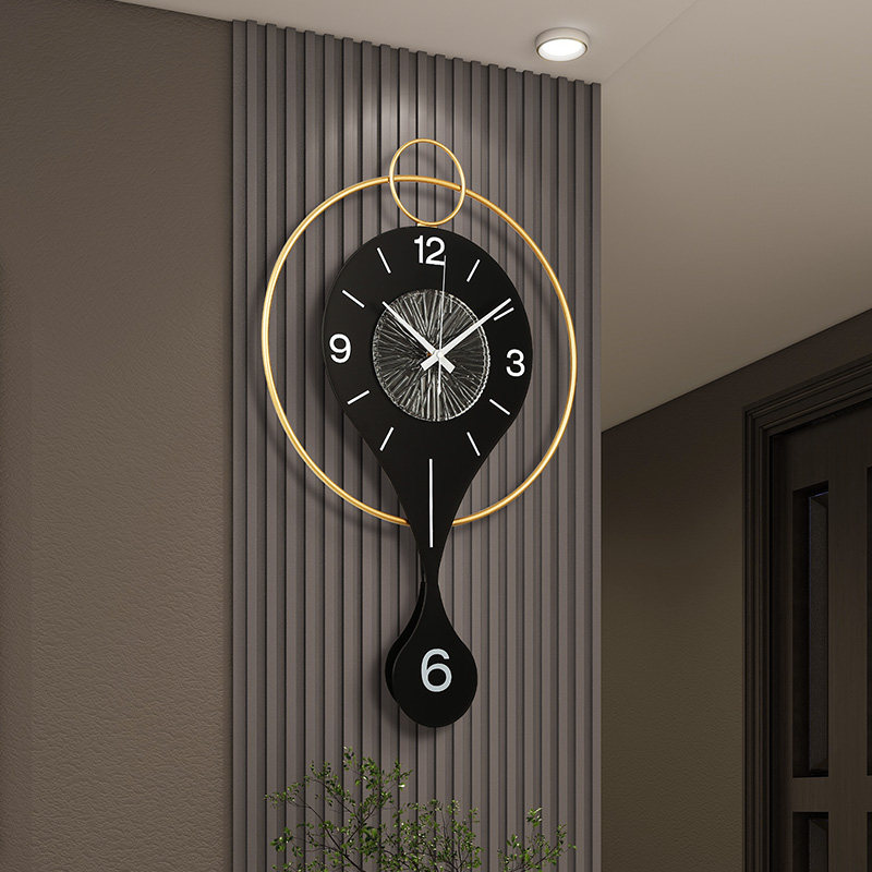 럭셔리 원형 스윙 벽시계, 독창적인 거실 디지털 시계, - Luxury Watch Wall Clock 리뷰 및 가격