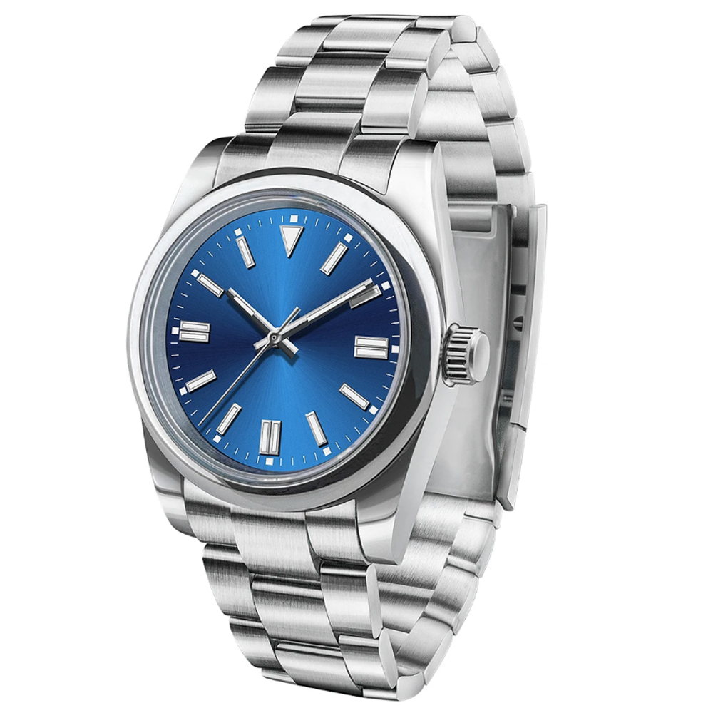 커스텀 로고 남성용 시계 사파이어 럭셔리 NH35/미요 - Luxury Watch News 리뷰 및 가격