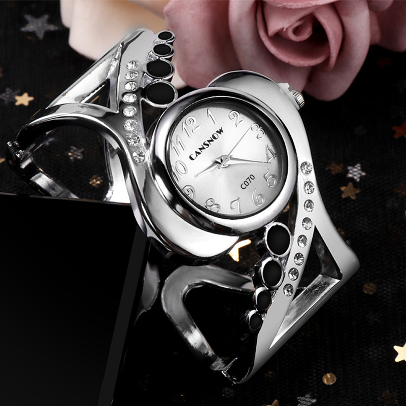 여성 팔찌 손목 시계, 크리스탈 럭셔리 숙녀 쿼츠 시계 - Luxury Watch Lady 리뷰 및 가격