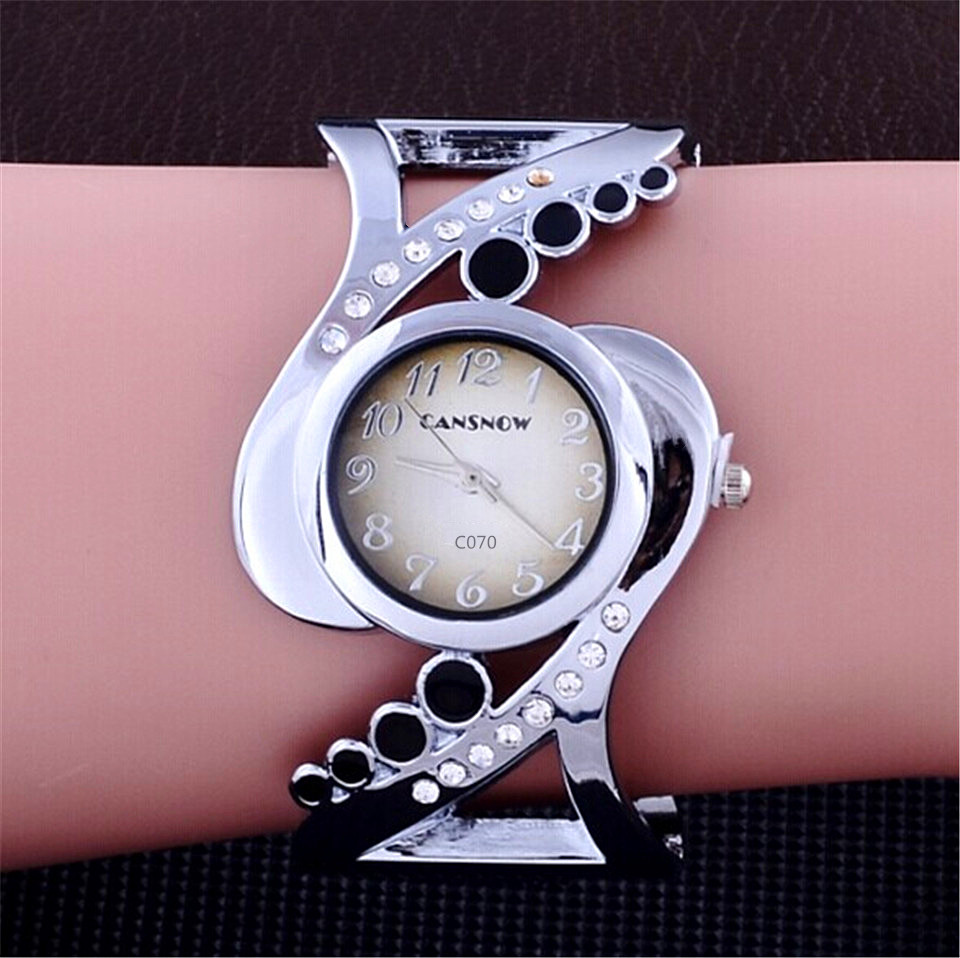 여성 팔찌 손목 시계, 크리스탈 럭셔리 숙녀 쿼츠 시계 - Luxury Watch Lady 리뷰 및 가격