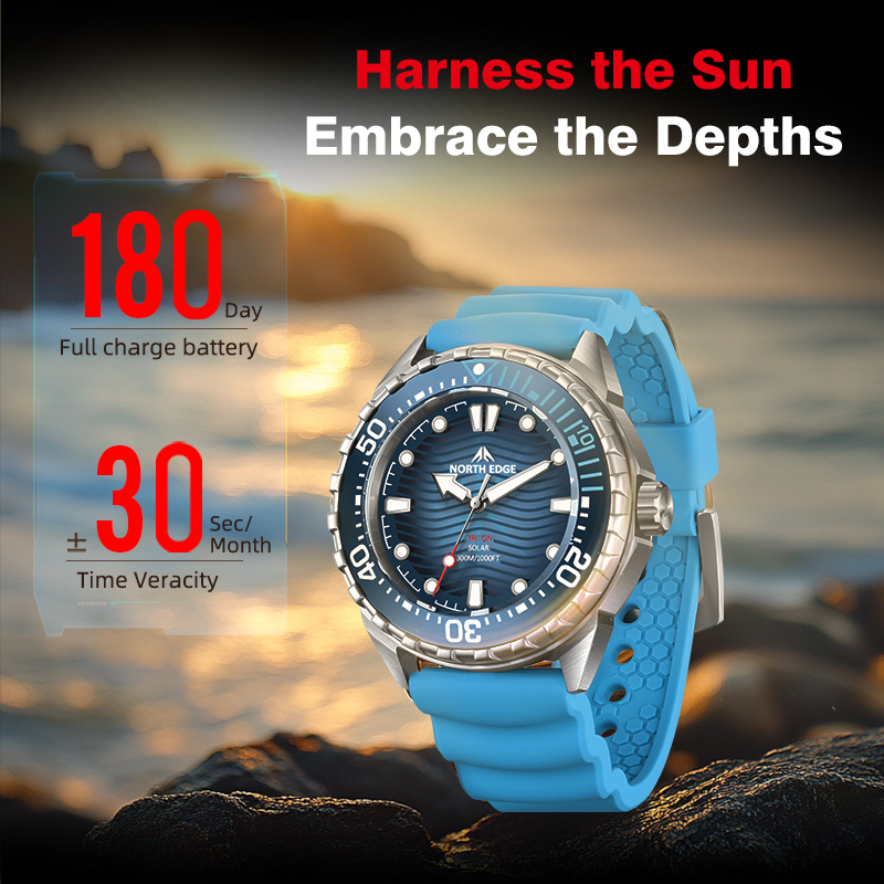 NORTH EDGE 2025 뉴 트라이톤 솔라 파워 다 - Luxury Watch Wallpaper 리뷰 및 가격