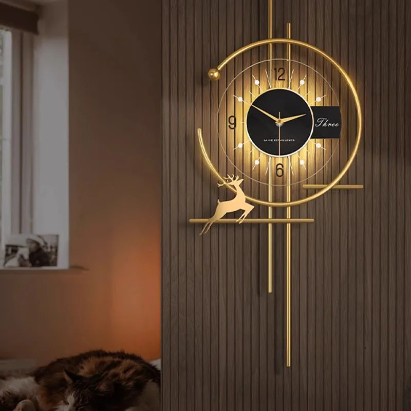 인기있는 식당 벽시계 미니멀리스트 럭셔리 장식 침묵 석 - Luxury Watch Wall Clock 리뷰 및 가격